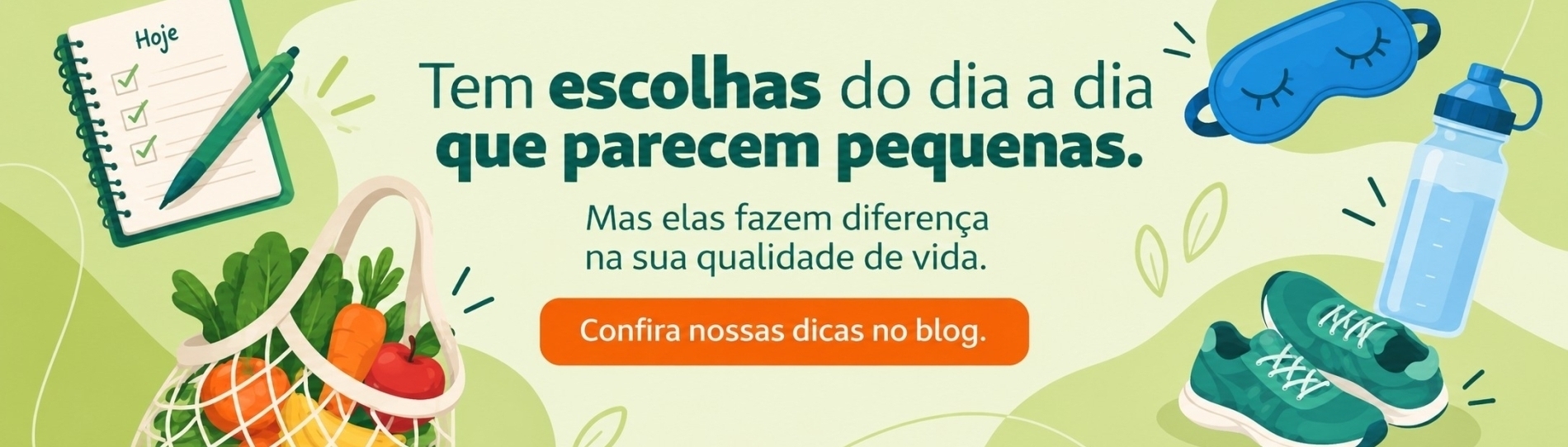 Qualidade de vida se constrói todos os dias: saúde, prevenção e cuidado em cada escolha
